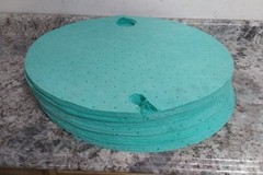 Zep 229201 25 Pk 22-3/4 In x 22-3/4 In Size Blue Absorbent Pad