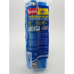 Vileda O-Cedar Roll-O-Matic 10″ Roller Mop Refill Blue Sponge Industrial NEW