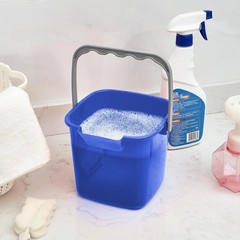 Irenare 8 Pcs Sanitizing Bucket 3 Quart Cleaning Pail Small Multicolor