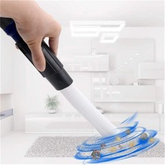 WuYan 2PCS Multifunction Vacuum Cleaner Straw Tubes Dust 13.37 inches, Blue