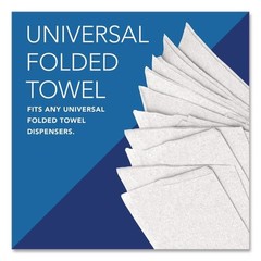 Scott 37490 8″ x 9.4″ 1-Ply Multi-Fold Towels – White (16/CT) New