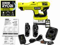 RYOBI 18V Cordless Electrostatic Disinfectant Sprayer Fogger 2 Batteries NEW OEM