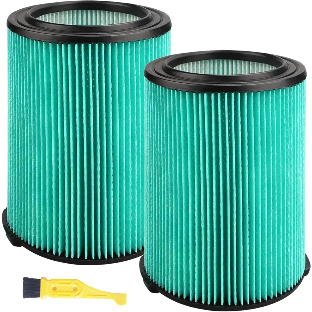 2 Pack Replacement 5-Layer VF6000 Filter for Rigid Shop Vac Filters