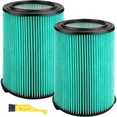 2 Pack Replacement 5-Layer VF6000 Filter for Rigid Shop Vac Filters