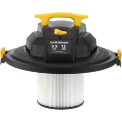 PRO-SOURCE 12 Gallon Wet/Dry Vacuum with Attachments