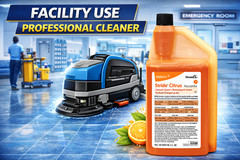 Diversey Stride Accumix Citrus Neutral Cleaner 32oz 6 Pack Mop Solution 903909