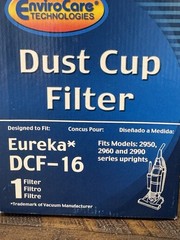 EnviroCare Replacement Dust Cup Filter for Eureka Style DCF 16 Filter