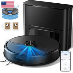 Kilgone Robot Vacuum And Mop Self-Emptying 6000Pa No-Tangle Suction Lidar