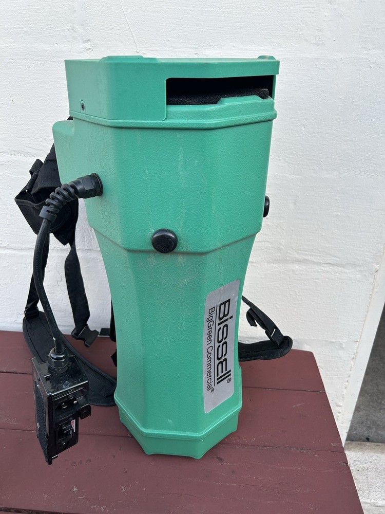 Bissell BigGreen Commercial BG1006 High Filtration Backpack Vacuum 1375W 25.5″