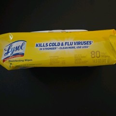Lysol Disinfecting Wipes Lemon & Lime Blossom 6x80ct MPN 99716
