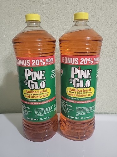 2( Two) PINE GLO Antibacterial Kitchenc& Bathroom Cleaners And Disinfectants.