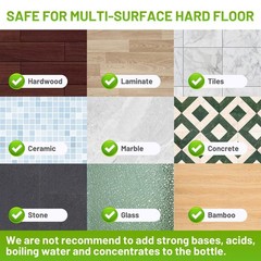 IOPRETTY Spray Mop for Floor Cleaning – Wet Dry Hardwood Medium, Gray Green