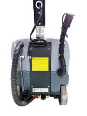 Walk Behind 9+9″Brush Floor Cleaning Machine Portable Upgrade Scrubber EM-255 SL