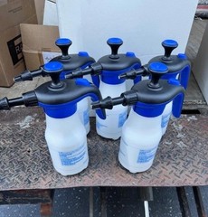 LOT OF 5 ECOLAB 92652602 Ecolab Pump-Up Foamer / Sprayer Capacity: 32 oz