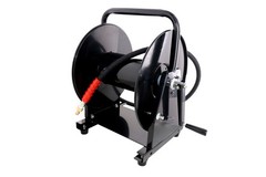 5000 PSI 3/8″ x 200′ Hose Reel for High Pressure Power Washer and Sewer Jetter