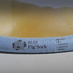 Pig 2048 Sorbent Sock, 15 Gal, 3 In X 48 In, Universal, Blue, 20 Pk
