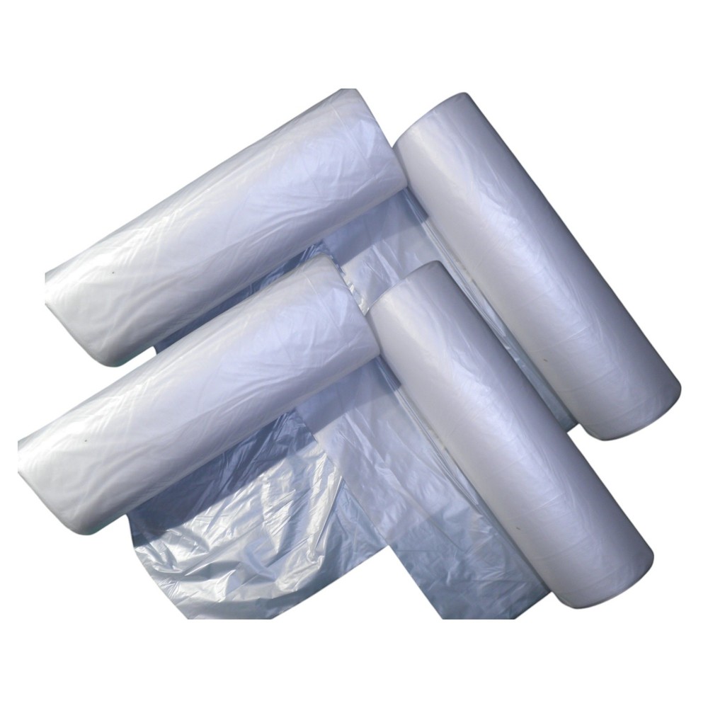 100 High-Density Can Liners, 45 gal, 11 mic, 40″ x 46″, Perforated Roll