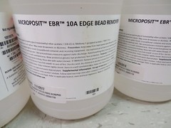 NEW DOW MICROPOSIT EBR 10A EDGE BEAD REMOVER 1 GALLON “LOT OF 4 GALLONS”