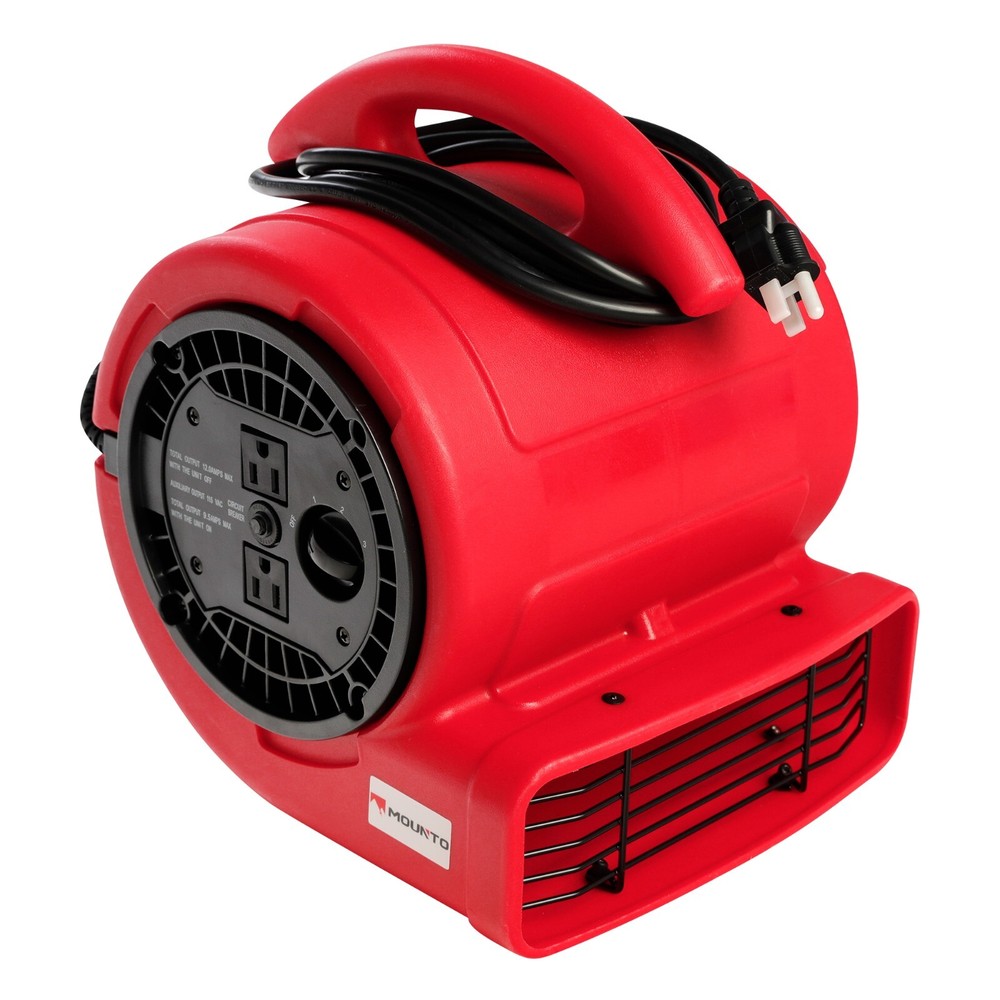 MOUNTO 1/5hp 650cfm mini Commercial Air Mover Carpet drying blower