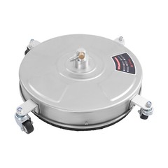 Stainless Steel Round Surface Cleaner with 2 Nozzles, 5000 PSI Power