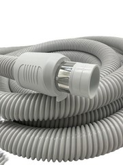 Merchandise Mecca Universal Central Vacuum 30 Ft Voltage Hose White Crushproof
