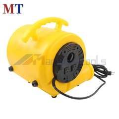 1/2HP 2500CFM Carpet Dryer 3-Speed Air Mover 15ft Cord Yellow US Standard