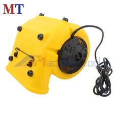 1/2HP 2500CFM Carpet Dryer 3-Speed Air Mover 15ft Cord Yellow US Standard