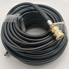 100FT 5800PSI Replacement High Pressure Power Washer Hose -3/8″ Quick Connect