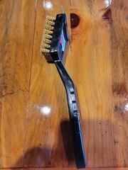 2pk TOUGH GUY 1YTU2 Oven/Grill Brush and Scraper,3″ Brush L 9 1/2 long