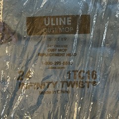 24” Uline Dust Mop S-7119 Infinity Twist Replacement Head