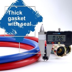6FT Washer Water Line/Rubber Washing Machine Hoses 6FT,Universal Washing Mach…