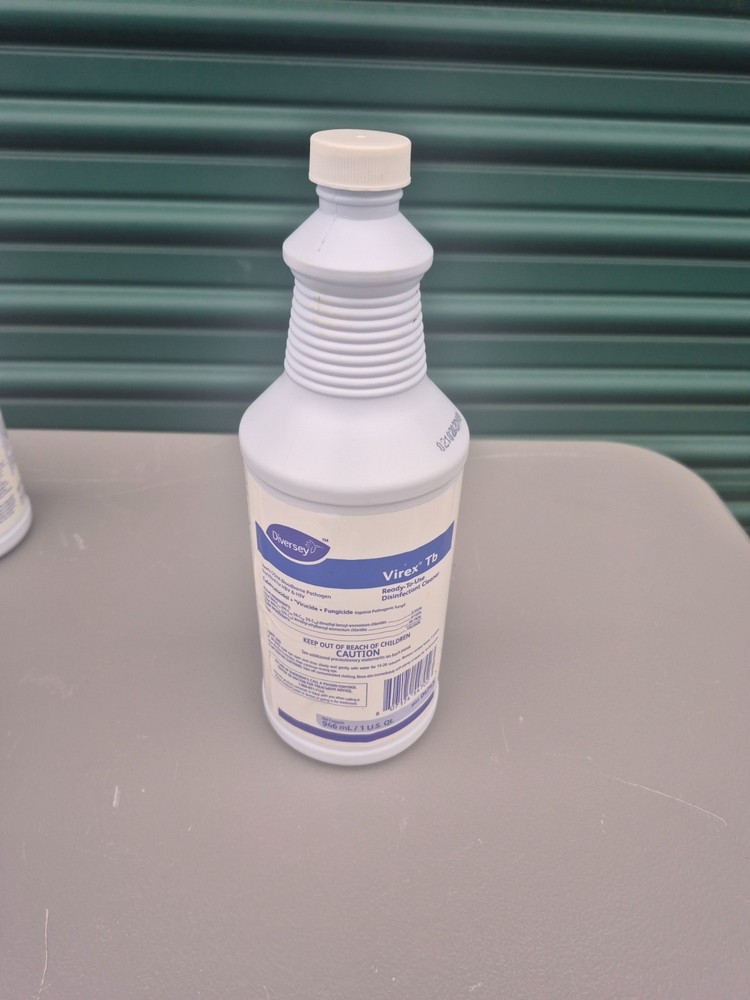 NEW Diversey Virex TB Ready-to-Use Disinfectant Cleaner Hospital Grade 1 Quart