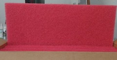 Square Scrub 14″ x 20″ Red Driver Floor Maintenance Pads 5/Case P1420RED