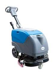 Emotor EM-255 Dual Brush Foldable Walk Behind Hand Push Floor Scrubber MachineBL