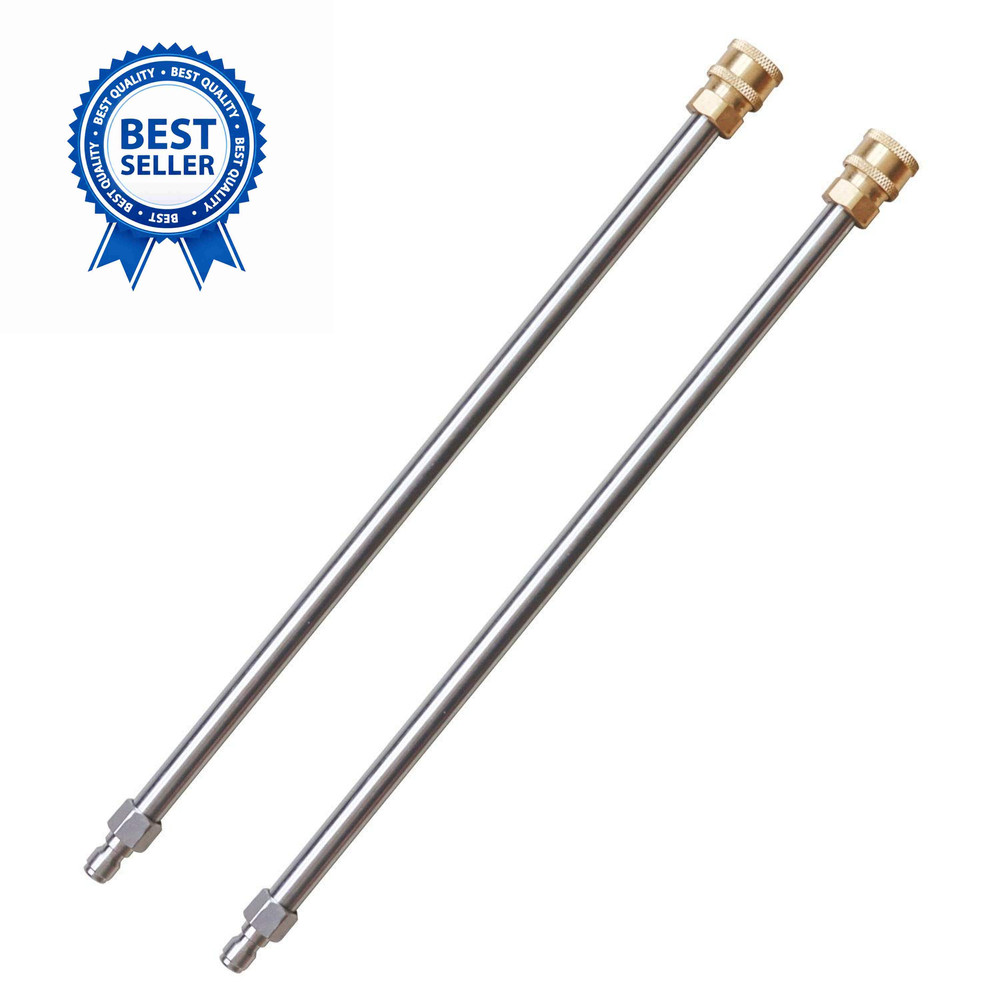 Xiny Tool Pressure Washer Extension Wand, 17 Inch Stainless Steel 17 inches