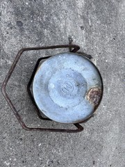 Vintage Geerpres Mop Bucket With Wringer Press AND Economy No.102 Mop Wringer