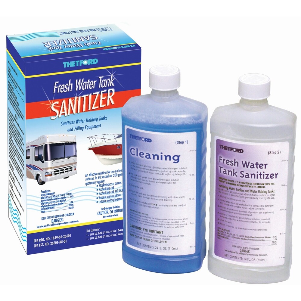 Thetford 36662 Fresh Water Tank Sanitizer – RV Essential for Safe Water