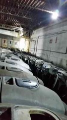 ADVANCE Warrior 34RST, 34ST Walk Behind Floor Scrubber in AS-IS condition.