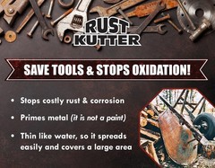 Professional Rust Converter & Primer – USA Made, Includes Sprayer, Stops Rust