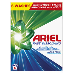 Ariel Alpine Fresh Proszek do prania 330g, 6 prań Procter & Gamble