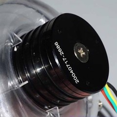 Mini Brushless Motor Fan DC Brushless Motor Blower 12V-24V 3 Phase Compact