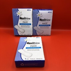 HOSPECO MT4 Maxithins #4 Vended Sanitary Napkins Lot Of 3 Pads
