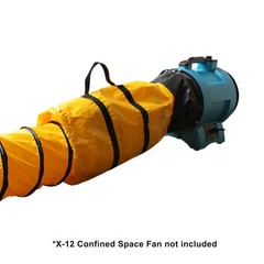 Variable Speed 12″ Diameter Industrial Confined Space Ventilator Fan