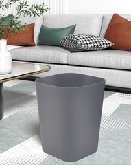 Bathroom Trash Can, 2 Gallon Small Trash Can,Square Trash Bin Wastebasket for…