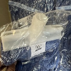 4x SYRTEX CHANGER SOCKET LARGE BLUE COMMERCIAL MOP HEADS 16oz UNIVERSAL SCREW-ON