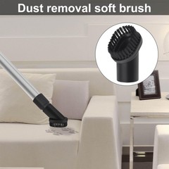 Vacuum Cleaner Attachment 5PC, Household Cleaning 1.37inch, Black
