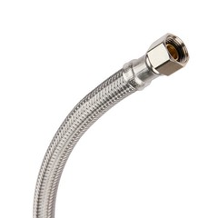 EFIELD Appliance Accessories Dishwasher Hose with 90 Degree 4 Feet, Silver
