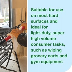 Everwipe by Tork Light-Duty Surface Cleaning 2500 Count (Pack of 2), White