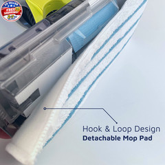 Replacement Mop Pads Compatible With Shark Vacmop VM252 VM250 VM200 VM190, Reuse