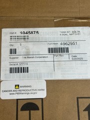 Tennant OEM 4.0 Gallon NAT MALISH Solution Tank Kit 1045875 NEW in Box